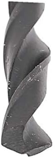 Нови Lon0167, 5 бр., стоманена спирала свредло с диаметър 5,1 мм, надеждна, ефективна, сверлящие метал, черен