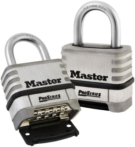 Окачени заключване Master Lock 1174D, на 1.5 x 2.2 наx 3 от Неръждаема Стомана