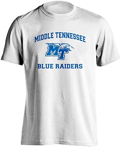 Тениска с къс ръкав в Ретро стил Middle Tennessee State University MTSU Blue Raiders