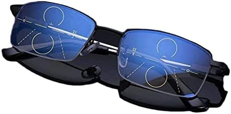 Очила за четене с двойно увеличение на Dragon Honor 2019 Progressive Multi (златист, 150 °)