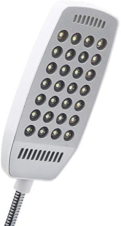 USB-осветителни тела Asixx, 5 В Гъвкава Мини-USB Зареждане Gooseneck 28 Led Преносими Лампи За четене Лампа за