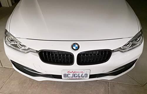 Комплект за преместване на скобата за закрепване на регистрационен номер iJDMTOY от цельнометаллической окото Долната решетка на радиатора, която е съвместима с BMW F30