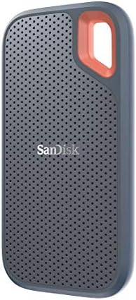 Портативен външен твърд диск SanDisk Extreme с капацитет 1 TB скорост до 550 Mb/сек - USB-C, USB 3.1 - SDSSDE60-1T00-AC