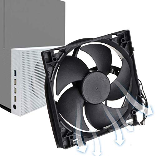 Сменяеми Вентилатори за Охлаждане cpu Cooler с 5 Остриета 4-Пинов Вентилатор за Охлаждане за по-Тънка конзола Xbox One