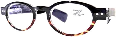 Очила за четене с Модерен Дизайн EYE CANDY Модерен Мъжки Дамски слънчеви Очила МОНРО + Мек Калъф 4,00