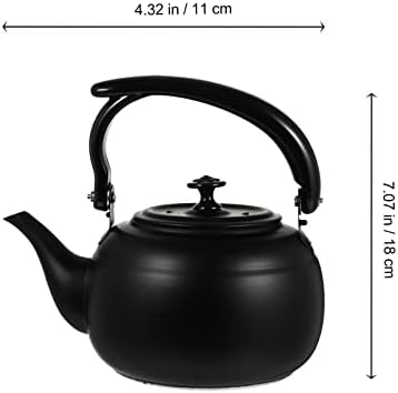 Tea Cabilock Декор, 1 бр., Кана с обем 1000 мл, чайникът с Подвижни приготвяне на чай и дръжка, Чайници Неръждаема