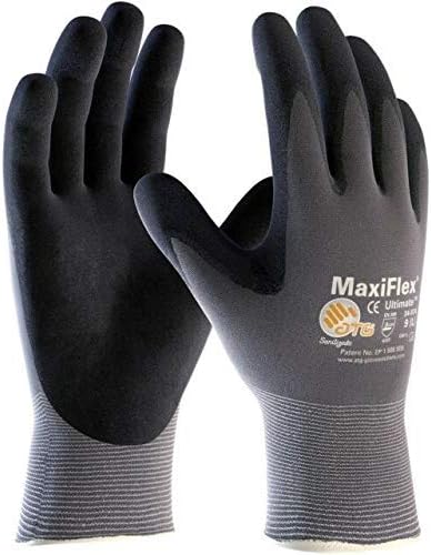 Ръкавици MaxiFlex ATG 34-874 от непрекъсната трикотаж от найлон и ликра с микропеной с нитриловым покритие Осигуряват