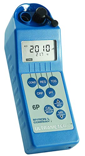 Myron L 6PIIFCE Измерване на проводимост, Съпротивление на съпротива, TDS, pH, ORP/Свободен хлор, Температура