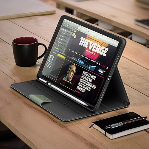 Калъф BloxFlag за iPad на 10-то поколение 2022 10,9 с Притежател на Молив/Джоб/на Ъгъла на набиране на текст, Автоматичен
