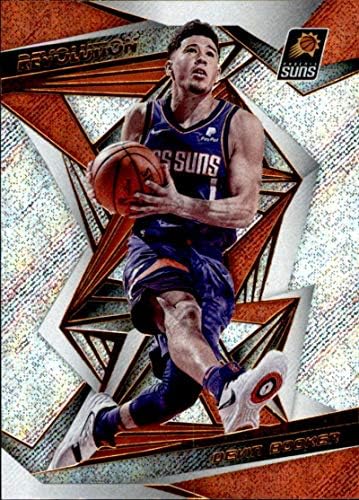 2019-20 Панини Revolution 65 Търговска картичка баскетболист в НБА Девин Букера Финикс Сънс 2019-20