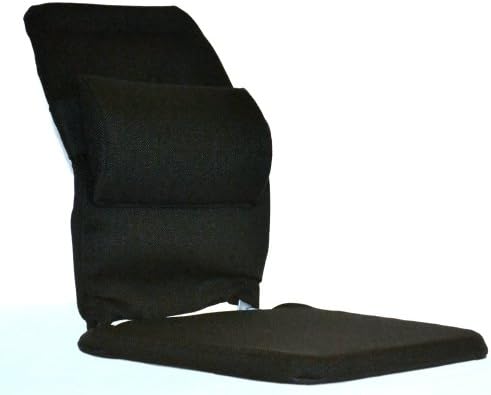 Опора за седалката модели Mccarty's Sacro-Ease Deluxe с регулируема лумбална покритие на облегалката и седалката от полиуретанова