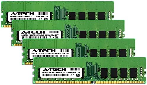Комплект оперативна памет A-Tech обем 64 GB (4x16 GB) за Supermicro X11SCA-F-DDR4 2133 Mhz PC4-17000 ECC,