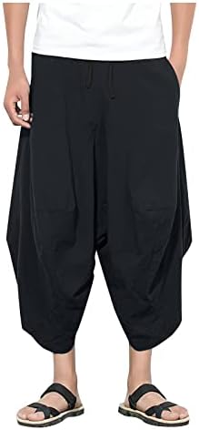 Мъжки Панталони-Карго с Намаляване на Ластик с дизайн, Практични Панталони-Карго, Дълги Модни Летни Спортни Чанти С