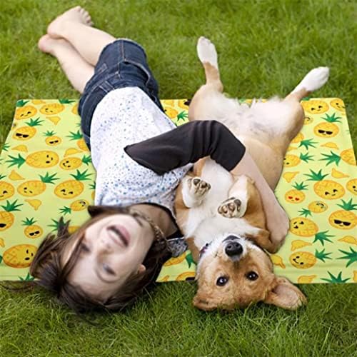 GENIGW Охлаждащ подложка за домашни кучета, Летен Самоохлаждающийся мат, Ледена мат, мат за сън, Кучешки Развъдник, легло за кучета (Цвят: D, размер: 40x50 см)