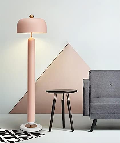 ZHUHW Скандинавски Розово и зелено Топъл Външен лампа Метален цвят E27, Настолна лампа за Дневна, Голяма Къща (Цвят: