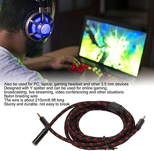 Кабел-адаптер за чат, щепсела и да играе Лесен Проводник с оплеткой, Безплатен кабел за свързване към чат за онлайн игри за HD60 S за HD60 X, за да контролери