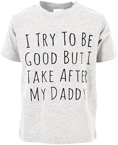Уникална детска Тениска за Ден на бащата за малки момчета Вземете в чест на татко