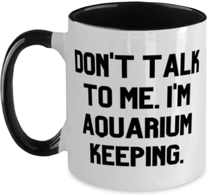 Не говорете с Мен. Аз откриха аквариум. Оцветен Чаша За съхранение на Аквариума с 11 грама, Уникална Идея За Съхранение на