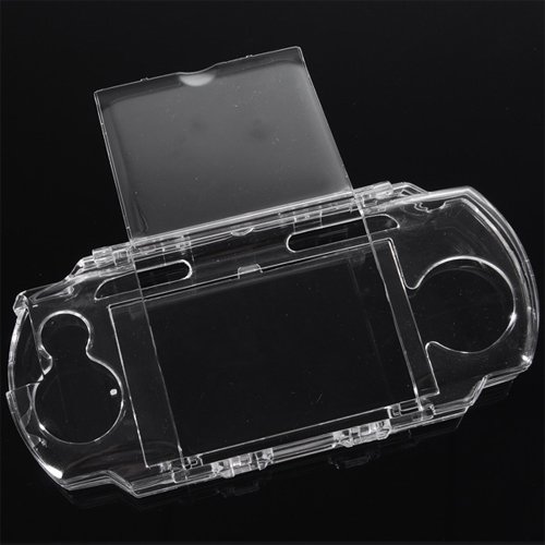 Прозрачен Кристал Твърд Калъф-чанта за PSP 1000 New