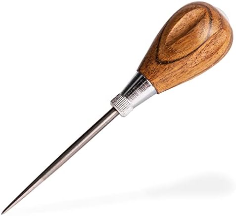 Общи инструменти Шило за надраскване с дръжка от масивно дърво - един писар, Маркиране и Пробиване на Дърво - от легирана стомана