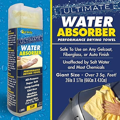 STAR BRITE Ultimate Water Absorber - висока производителност Изсушаващо кърпа - Сверхмягкое, гладка, химически трайно