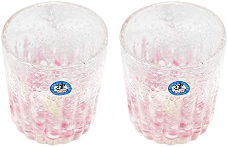 Чаши Kirakobo Rock (розово) с диаметър 3.0 инча (7,6 см), Море мехурчета, опаковки от 2