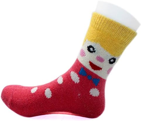 COCO& HANA 5 Чифта Детски Зимни вълнени Чорапи Размер S