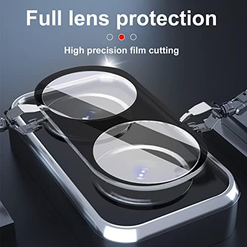 Suoman за Samsung Galaxy Z Flip 4 5G Защита на обектива на фотоапарата от закалено Стъкло, Защита на обектива на камерата за