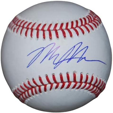 Подпис на МАТ МАКЛЕЙНА (СИНСИНАТИ РЕДС) е най-Добрата перспектива OML baseball JSA COA AH95667 - Бейзболни