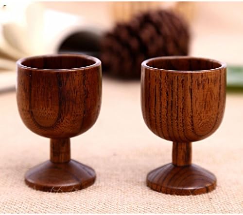 ＫＬＫＣＭＳ Дървена купа за ръчно изработени сватбени партита, 7 см