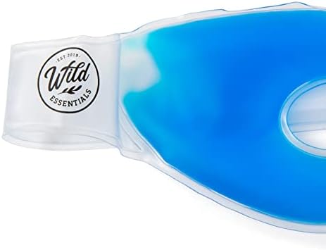 Wild Essentials Solace Gel Mask - Успокояващ Гел Маска За Лечение на горещи и Студени очи, Аквамариновый