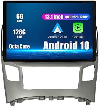 WOSTOKE 13,1 Android-радио CarPlay и Android Auto Авторадио Автомобилната Навигация Стерео мултимедиен плейър GPS Сензорен екран