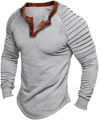 2023 Нова Мъжки Плиссированная Тениска с Дълъг Ръкав, Однотонная Ред Ръкав Raglan, Голям Размер, Многоцветен