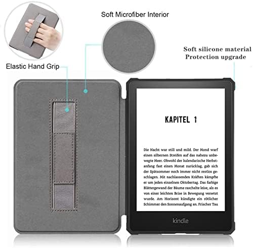 Оригинална 6-инчов калъф само за Kindle 11-то поколение на издаване 2022 (Номер на модела: C2V2L3), мек калъф