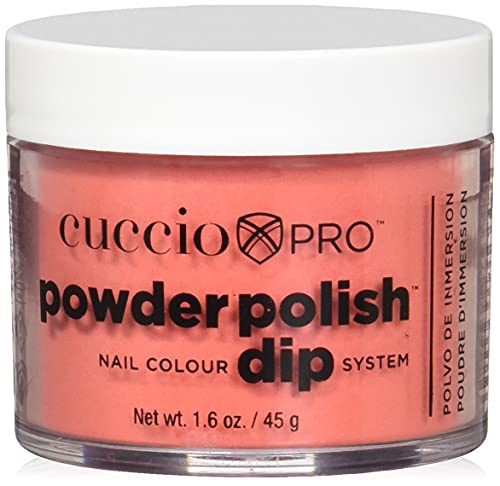 Прахобразен лак за нокти Cuccio Pro Color Dip System - Chillin в Чили за жени - 1,6 грама на прах за нокти