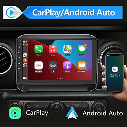 СТРАХОТНА Кола Стерео Радио за Jeep Wrangler JL Gladiator 2018-2021 с wi-fi Apple CarPlay Android Auto