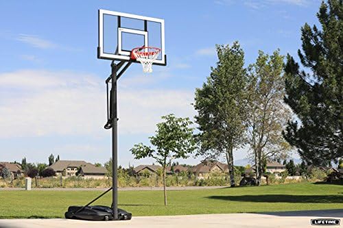 Преносима Баскетболно система Lifetime 71522 Competition XL, 54-инчов Акрилна Задния панел
