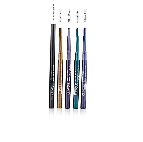 Ультратонкая очна линия Clinique Skinny Stick - За пътуване /Промоционален размер.001 унция/.028 г - Без опаковка - 13 парчета