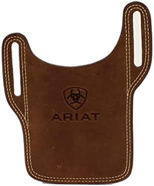 Кобур за мобилен телефон с Тисненым логото на Ariat, Средно Кафяво