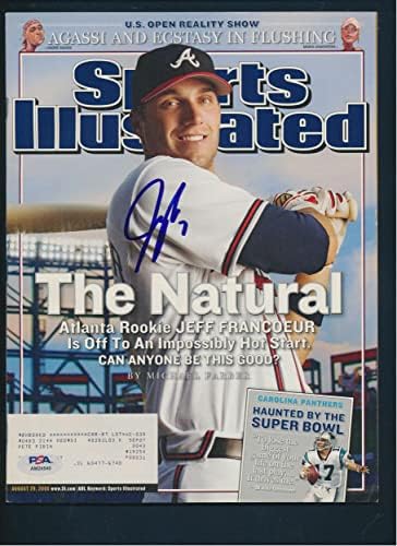 Джеф Франкер Подписа за Спортс илюстрейтид с Автограф на PSA/DNA AM24540 - Списания MLB с автограф