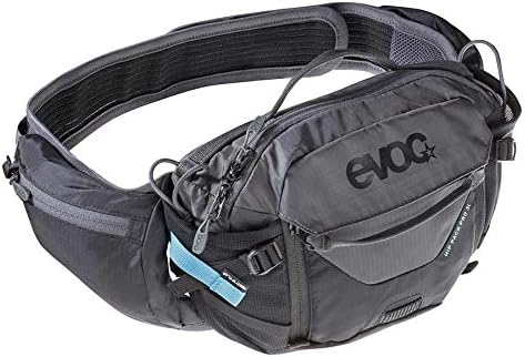 Поясная гидратационная чанта СТРАХ, Hip Pack Pro 3 - гидропакет за колоездене, разходки, катерене, бягане, упражнения - капацитет на пикочния мехур обем 1,5 л и 2 бутилки с во