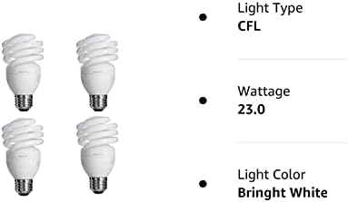 Компактна флуоресцентна твистер Philips LED 433557 Energy Saver T2 Twister (подмяна на А21) Крушка за осветление дома: