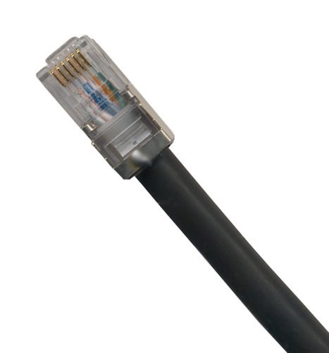 Кабели Ultra Spec 50-крак Външен Телефонен кабел директно погребване RJ11/RJ12 (екраниран)
