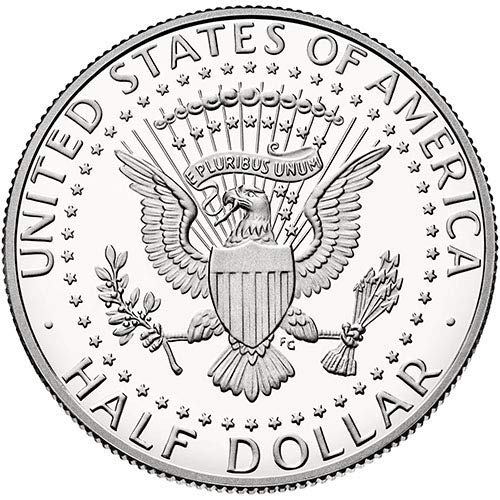 Сребърен пруф 2004 г. Kennedy Half Dollar Choice, Без да се позовават на Монетния двор на САЩ