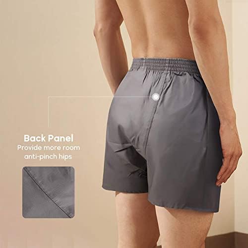 5Mayi Мъжки Памучни Тъкани къси Панталони-Боксерки Цветни Мъжки Боксерки Бельо за Мъже Pack