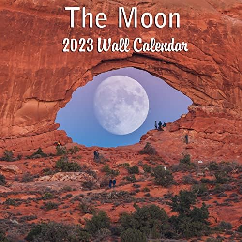 Лунен Месечен стенен календар за 2023 година с четири бонус месеца с 2022 година 16-Месечен Голям Стенен календар за