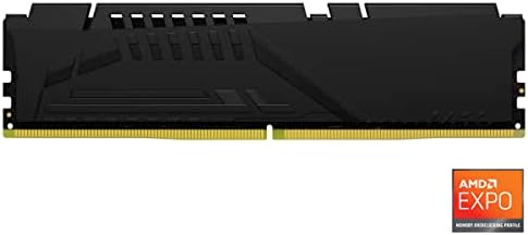 Kingston Fury Beast 32 GB 5200 Mbps, Одномодульная Настолна памет DDR5 CL36 | AMD Expo | Plug N Play | KF552C36BBE-32