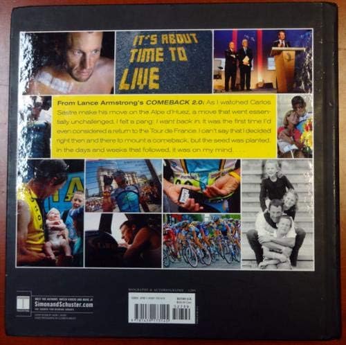 Книга с автограф Ланс Армстронг PSA/DNA #J38038 - Спортни списания с автограф