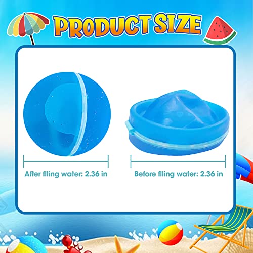 За многократна употреба Водни топки, за Многократна употреба Водни Топки 4 опаковки, 12 опаковки, Силиконови Топчета