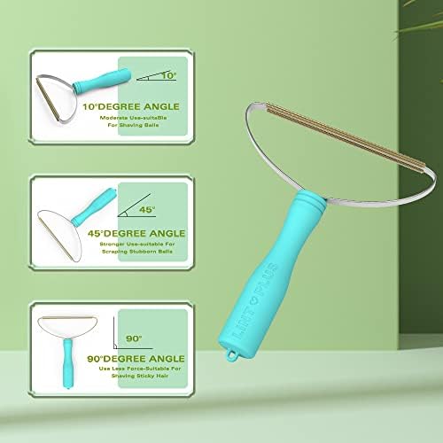 2 опаковки (Розов, зелен) Средство за премахване на козината на домашни любимци LintPlus за дивана и Uptoroot Cleaner
